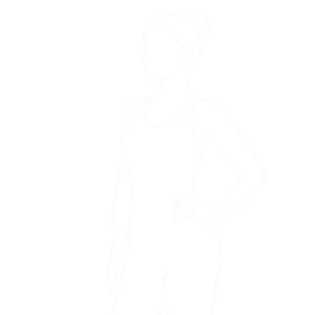 Silueta bienestar femenino